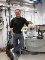 Peter Eng in the lab.