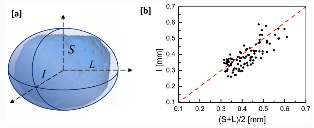 Experimental and analytical assessment of fracture criteria for non-spherical sand grains