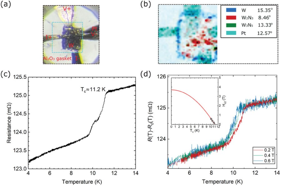 High-Pressure Synthesis of Ultra-Incompressible, Hard and Superconducting Tungsten Nitrides