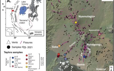 Magma sources, crustal storage depths, and degassing of alkalic, CO2-rich magmas at Nyiragongo and Nyamulagira Volcanoes, Democratic Republic of the Congo